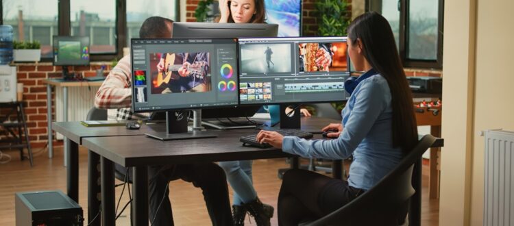 Video editing at agency
