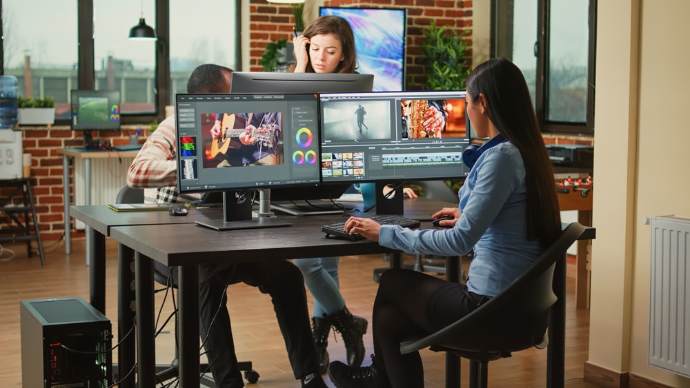 Video editing at agency